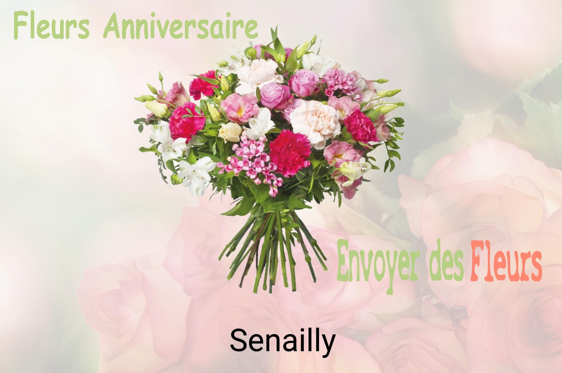 Bouquet de fleurs d’anniversaire livré à Senailly